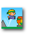 villagers vs robots run icon